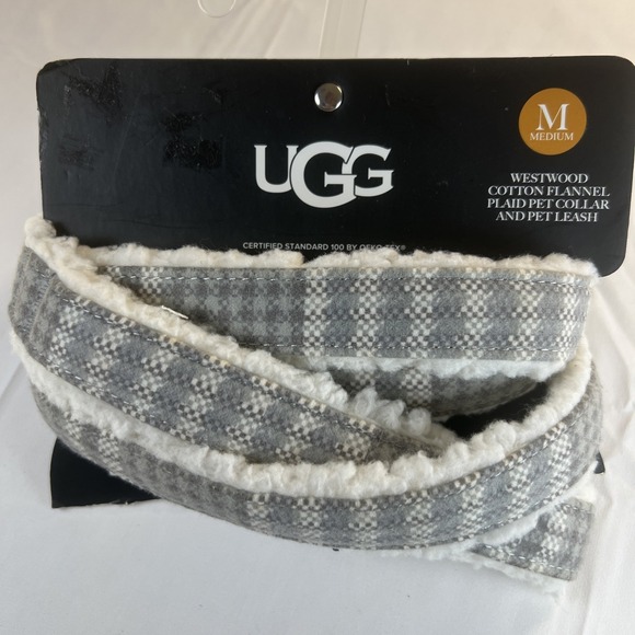 UGG Other - UGG New Westwood Cotton Flannel Plaid Pet Leash ONLY Size Medium NO COLLAR